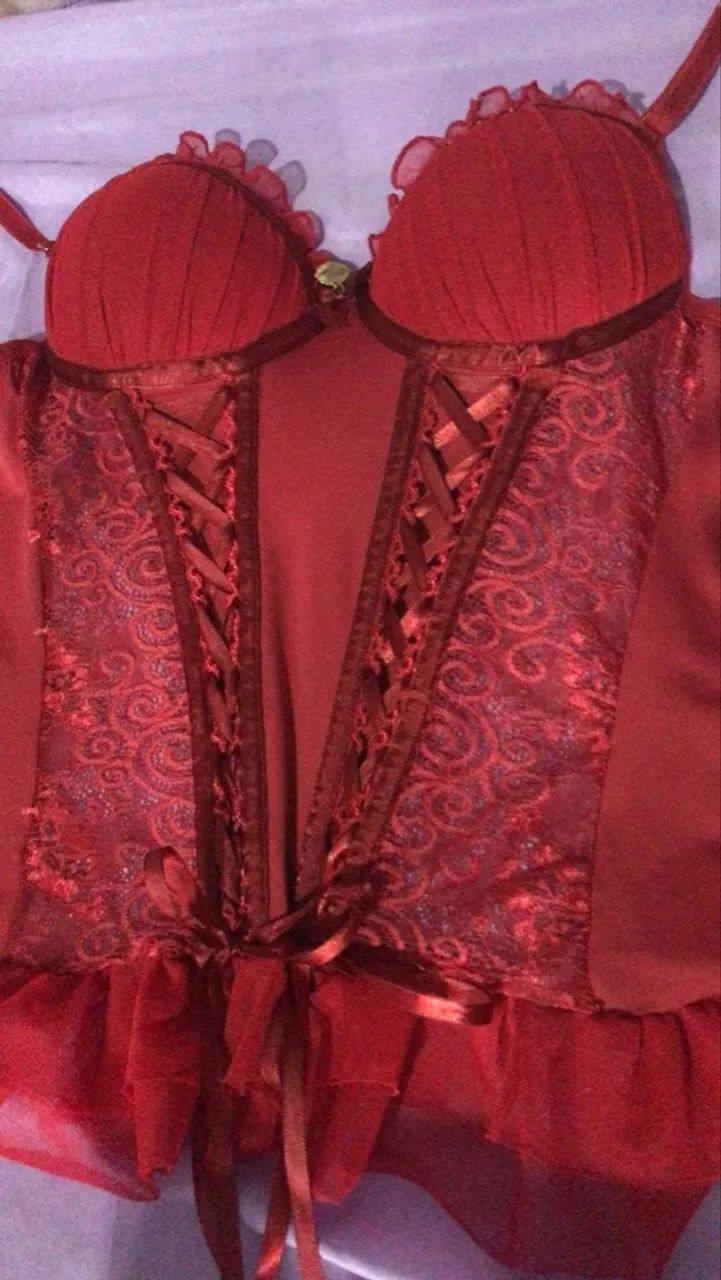 Lingerie Corselet de Renda  - Foto 2
