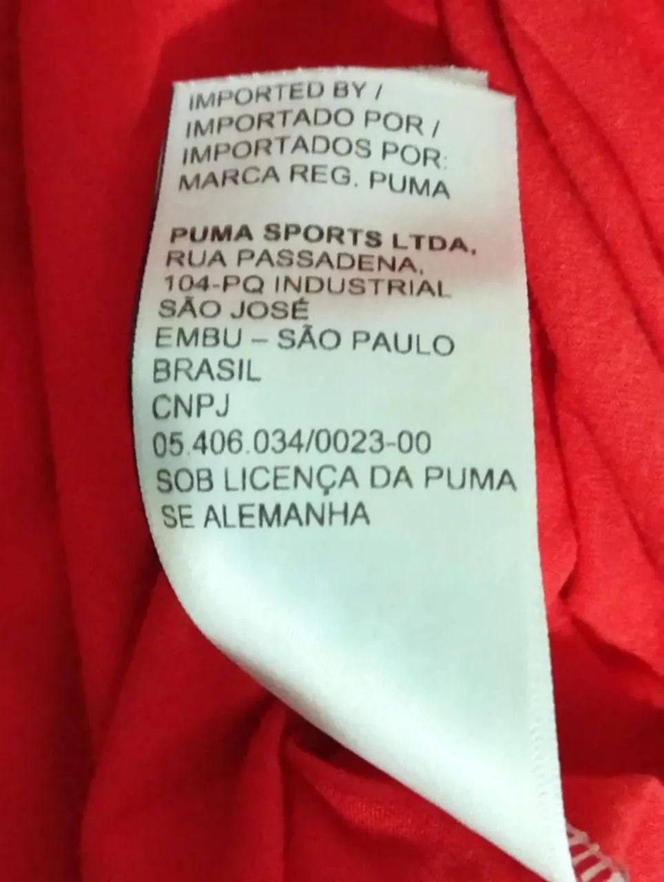 Camiseta Puma Vermelha  - Foto 3