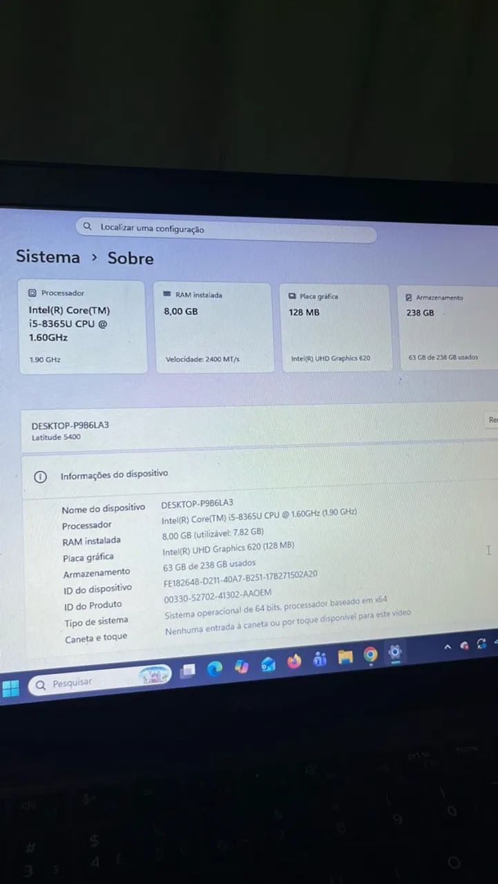 Notebook Dell Latitude 5400 - Foto 4