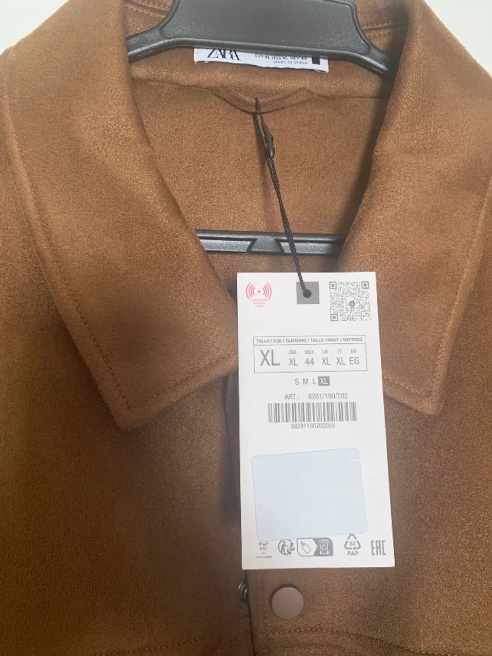 Jaqueta camurça Zara  - Foto 2