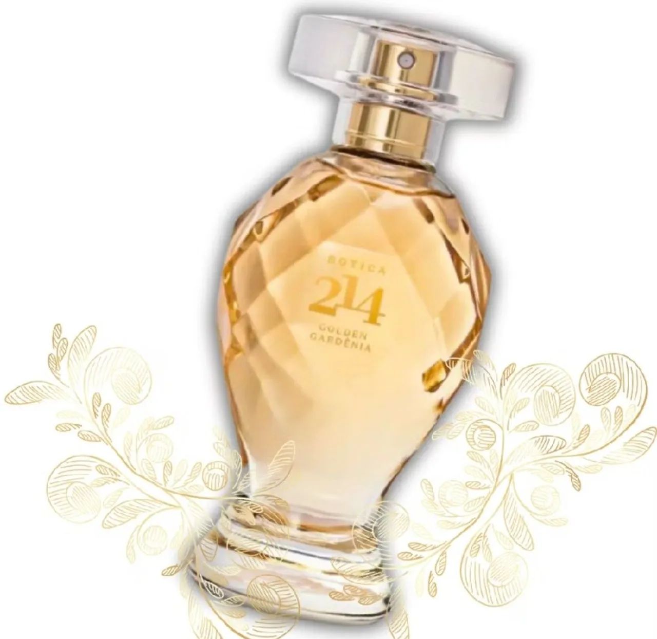 Perfume 214 Golden Gardenia feminino- 75ml 75ml  - Foto 2