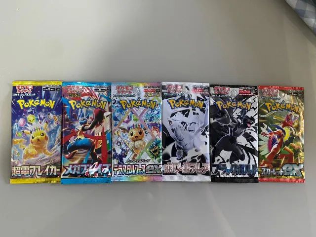 Pokémon TCG Combo de 6 booster Pack Japoneses - Hobbies e coleções