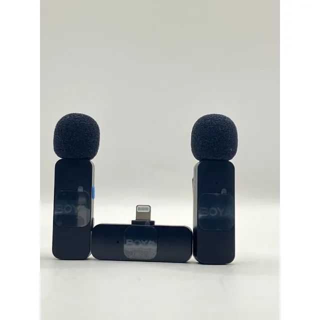 Microfone BOYA  Sem Fio Com Receptor Lightning Onistek Com Conexão Lightning  - Foto 2