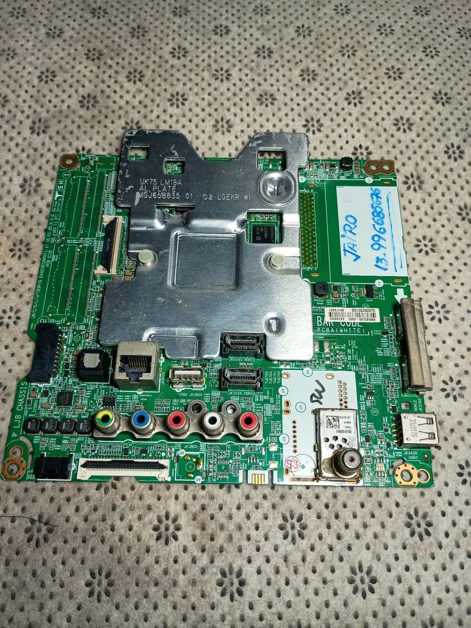 PLACA PARA TV SMART 4K LG.