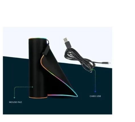 Mousepad Gamer Led Rgb  Cores  - Foto 3