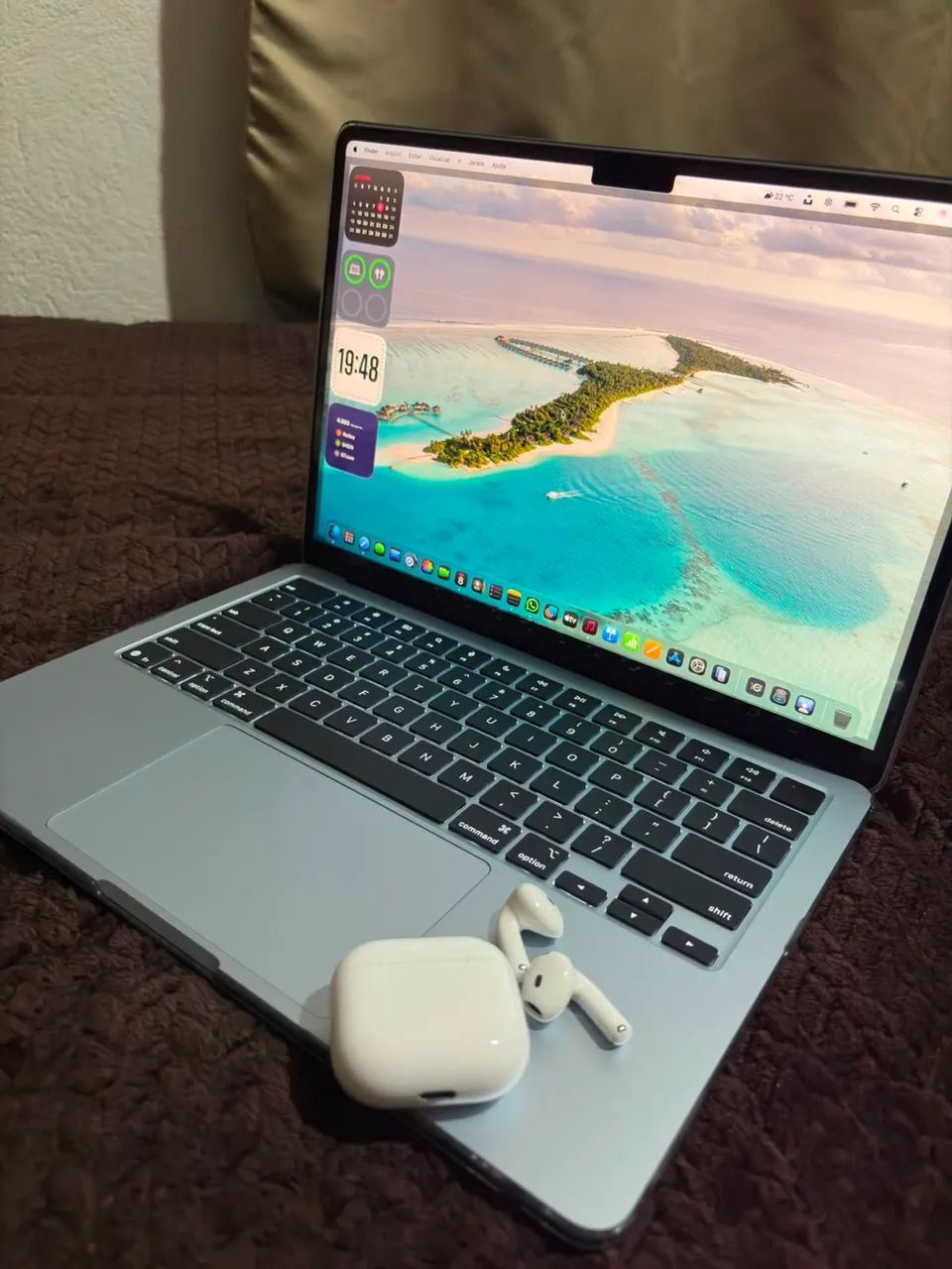 ? OPORTUNIDADE: MACBOOK AIR 13" (NOVO / IMPECÁVEL) ?  Vendo MacBook Air de 13 polegadas  - Foto 3