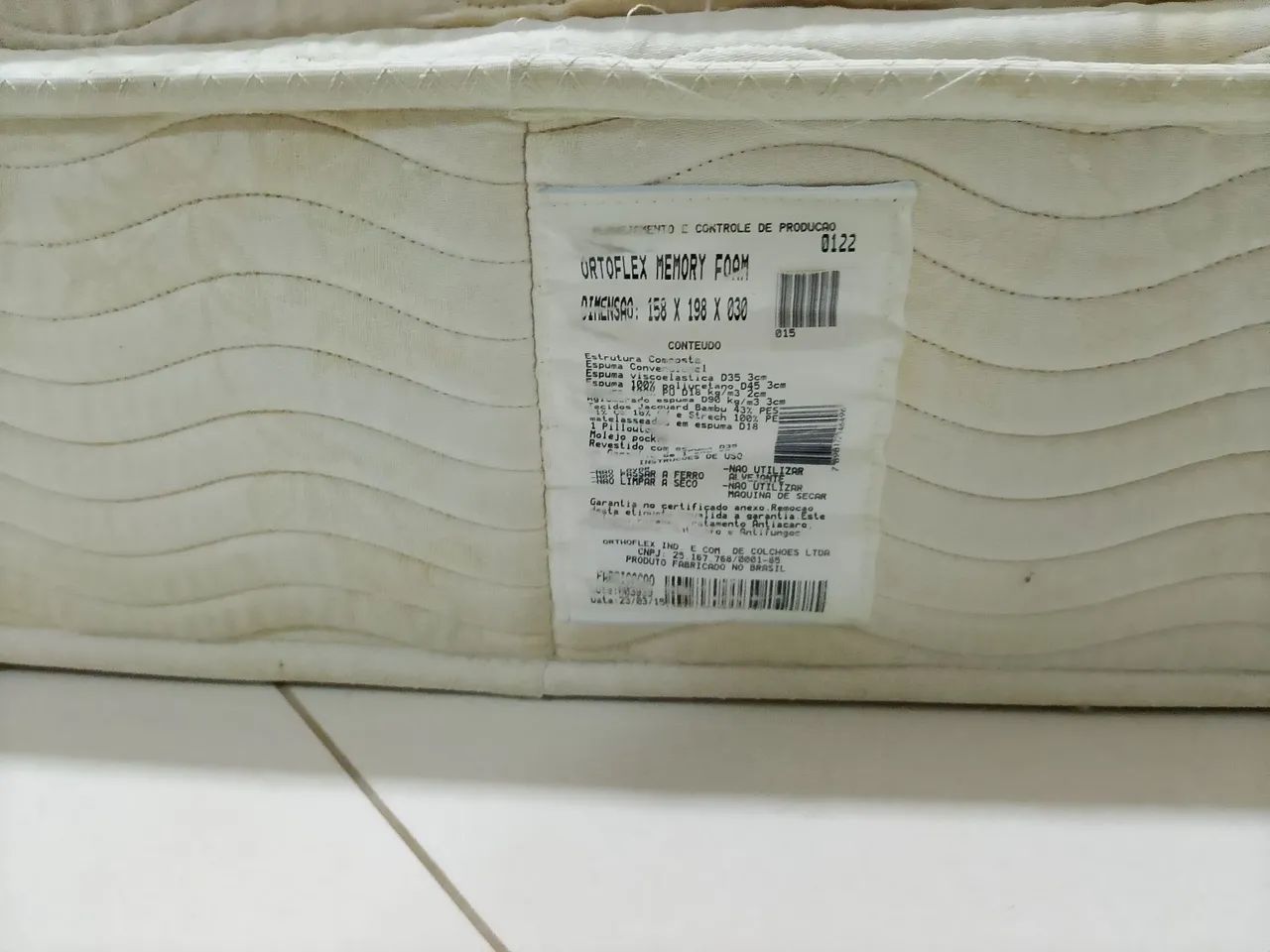 Colchão Queen Ortobom Orthoflex Memory Foam - Foto 4