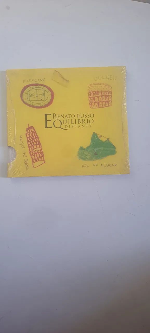 Cd Renato Russo - Equilibrio Distante nunca aberto