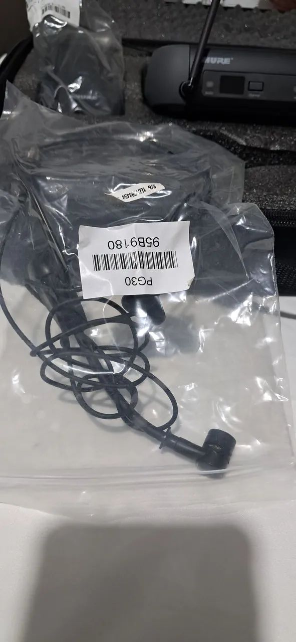 Microfone shure PG30 (de cabeça sem fio) + sistema pgx wireless  - Foto 2