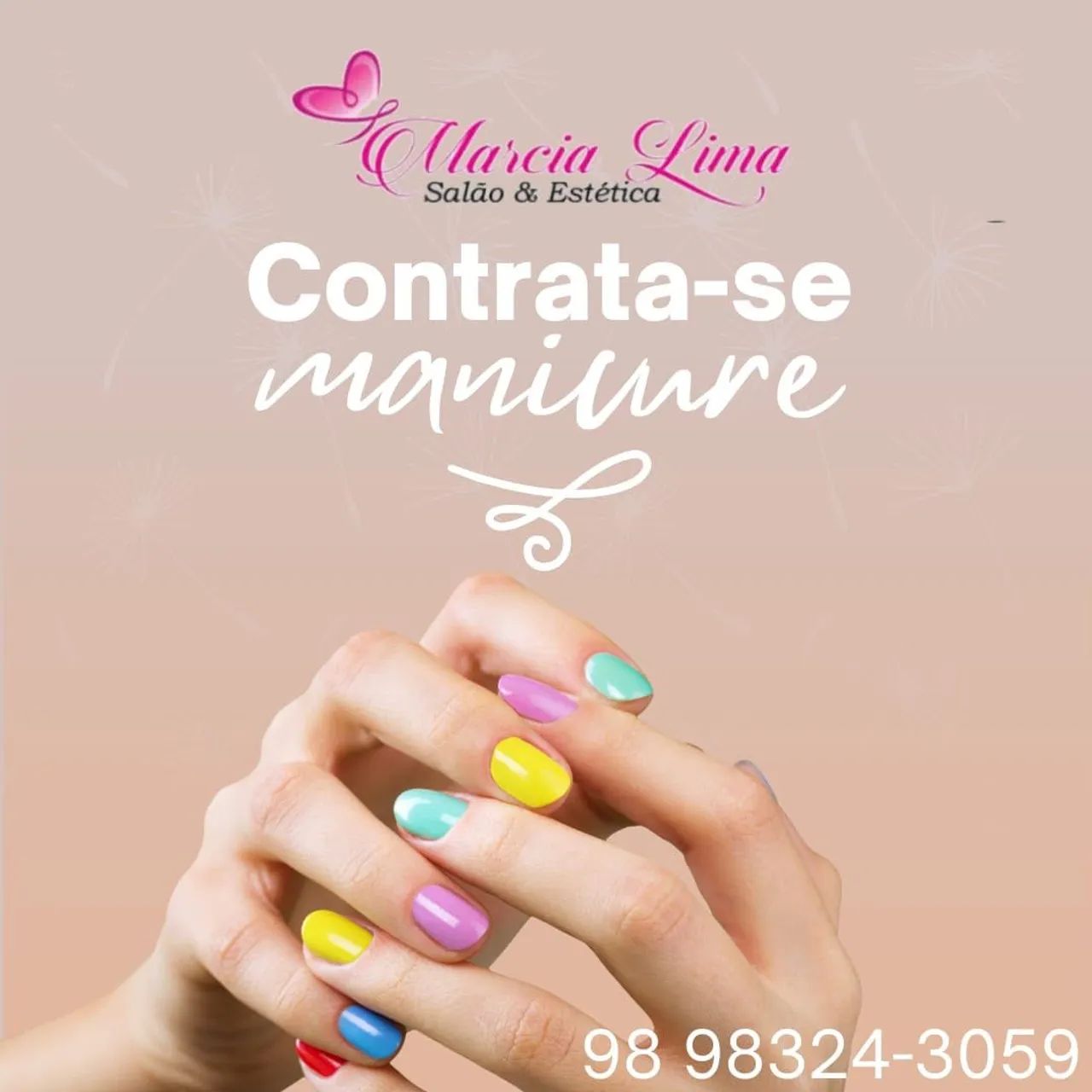 Precisa-se de manicure 