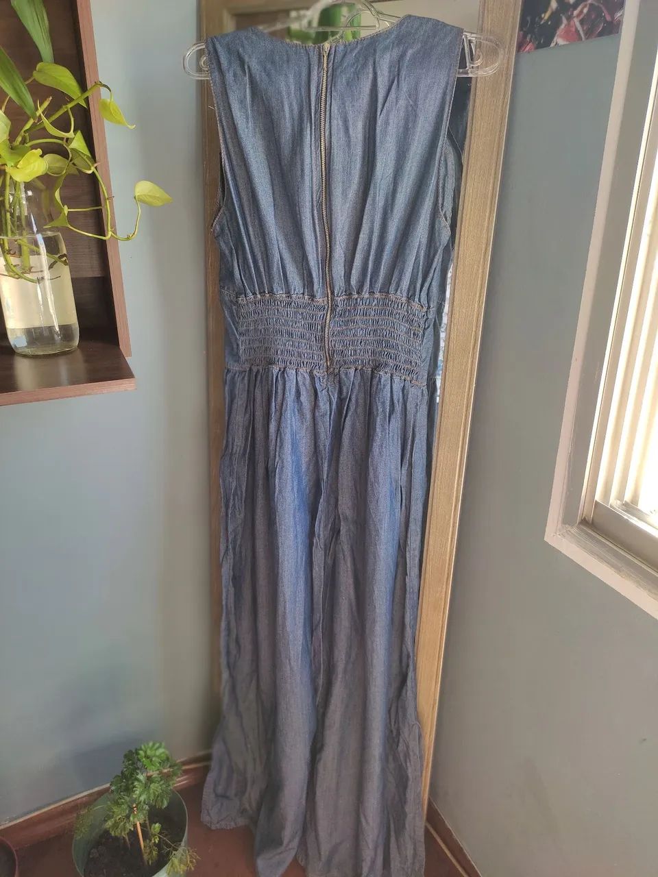 Vestido Longo Jeans - Foto 4