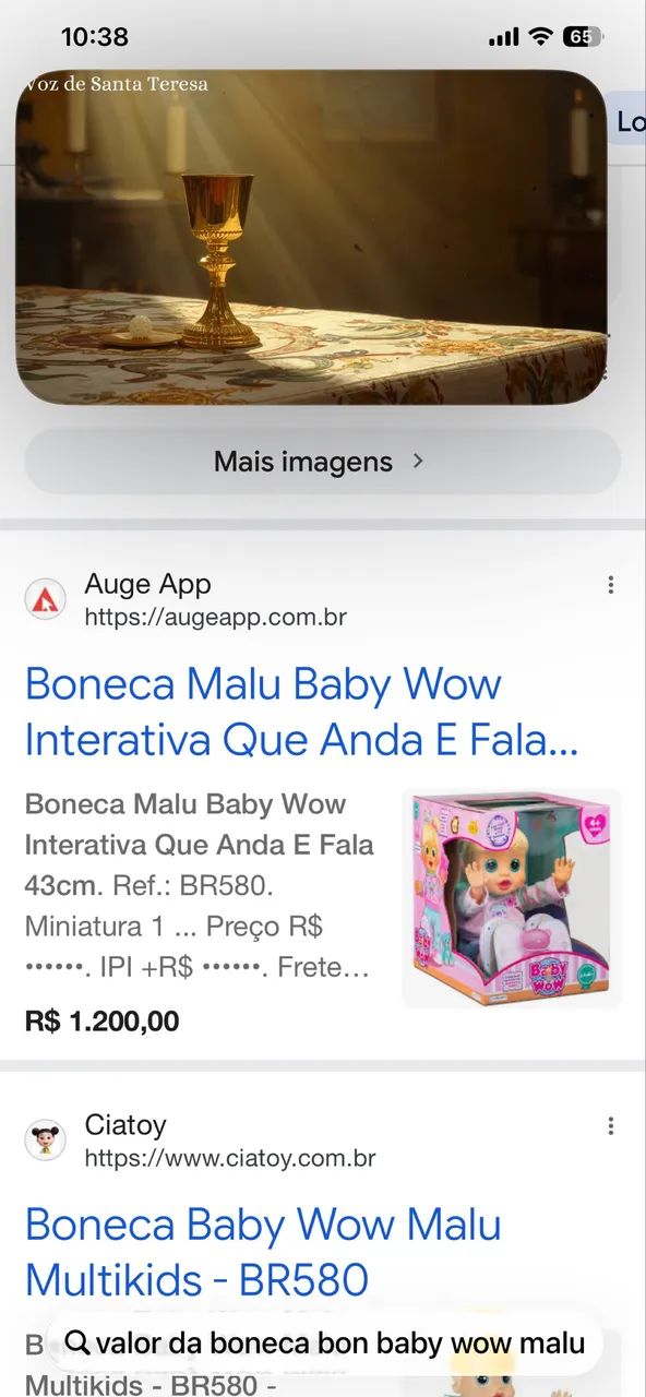 Boneca BABY WOW MALU ORIGINAL 