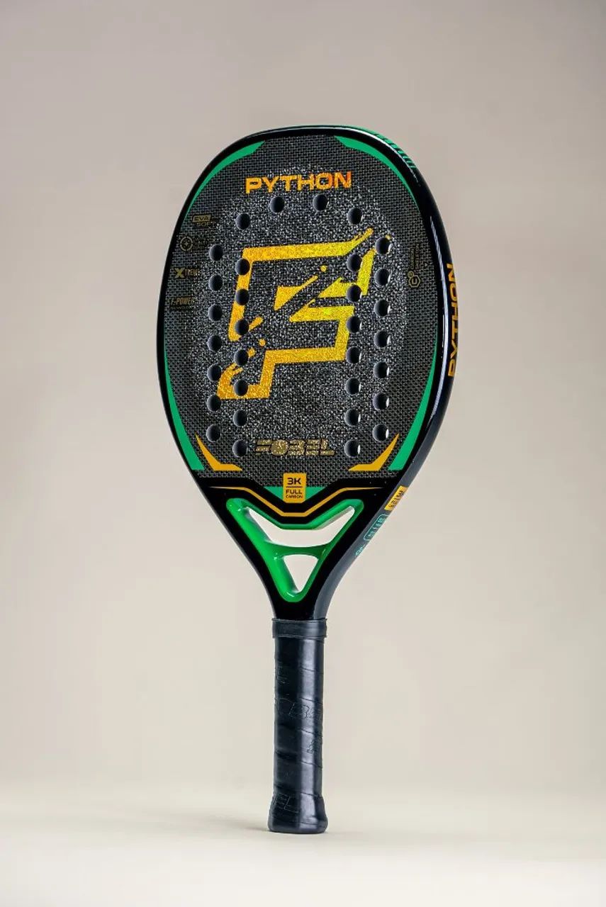 Raquete de Beach Tennis FOBEL PYTHON 2024 (Nova - Lacrada)
