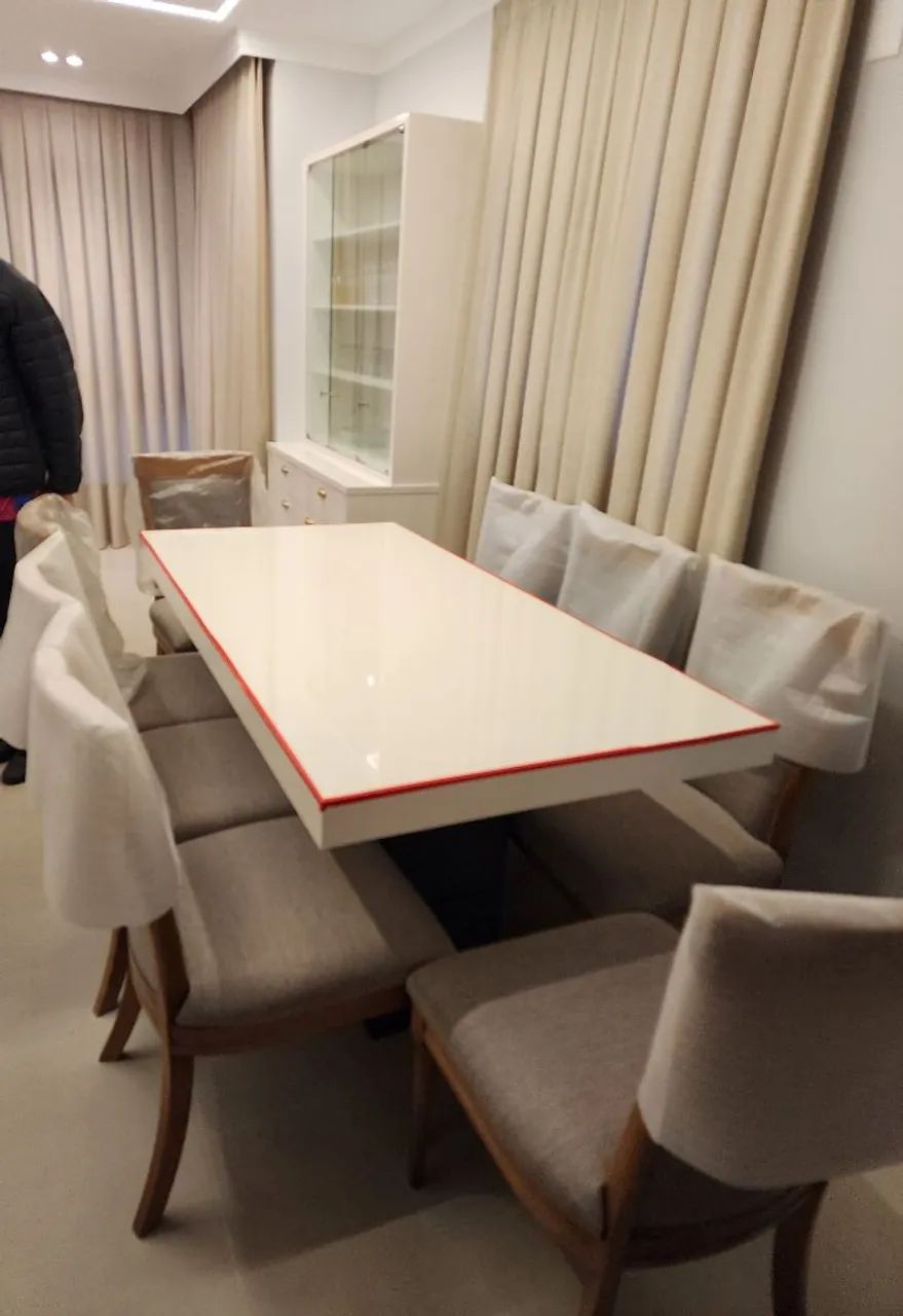 8 Cadeiras novas para mesa de jantar - Foto 4