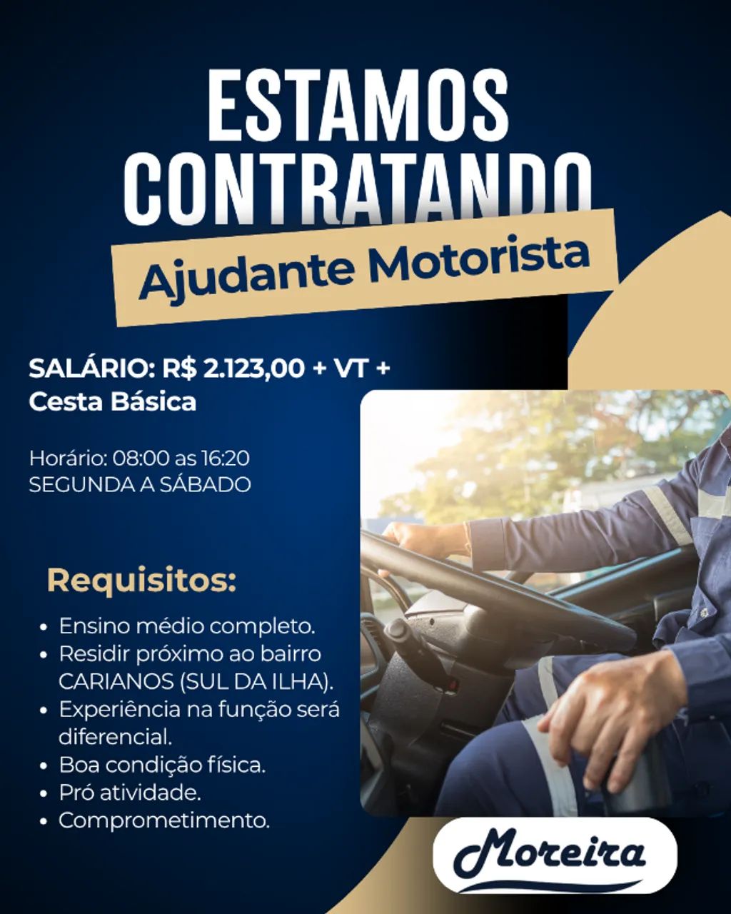 AJUDANTE DE MOTORISTA 