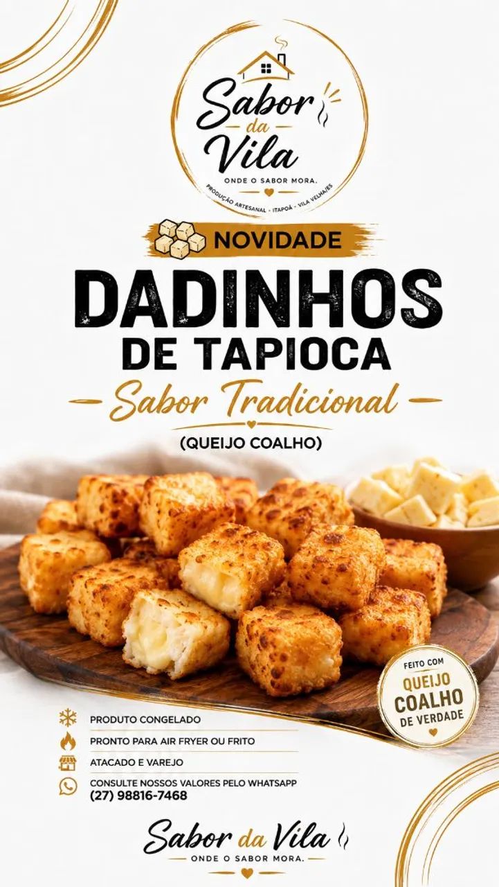 Dadinhos de tapioca artesanais  - Foto 2