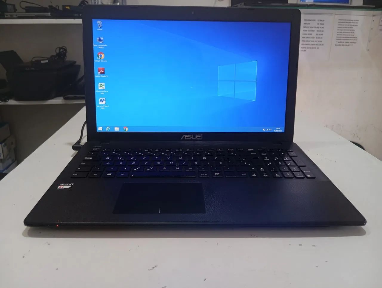 NOTEBOOK ASUS ESTUDOS TRABALHOS R$599