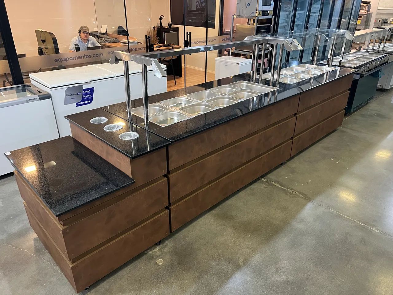 Buffet completo para restaurante novo pronta entrega 