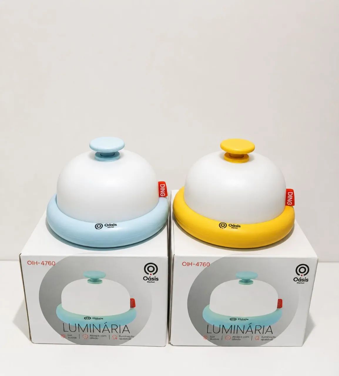 Luminária LED Touch Recarregável - Moderna e Compacta - Foto 2