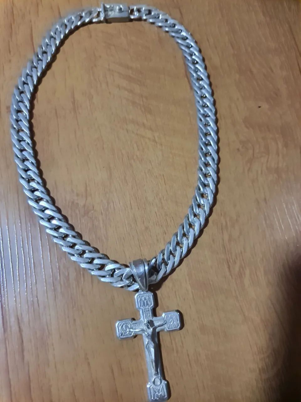 CORDÃO DE PRATA 925 COM PINGENTE  - Foto 2