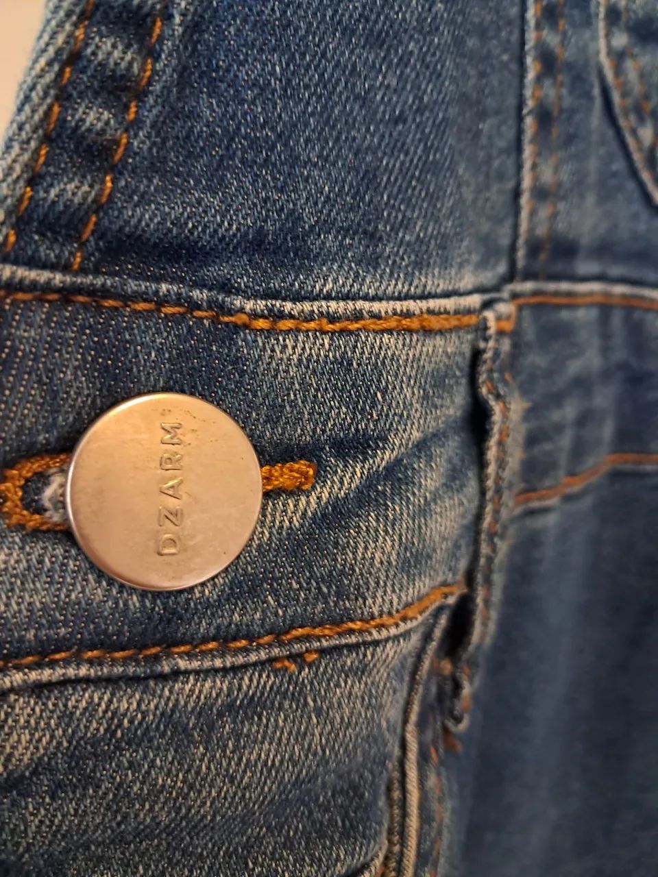 Jardineira Jeans Dzarm - Foto 5