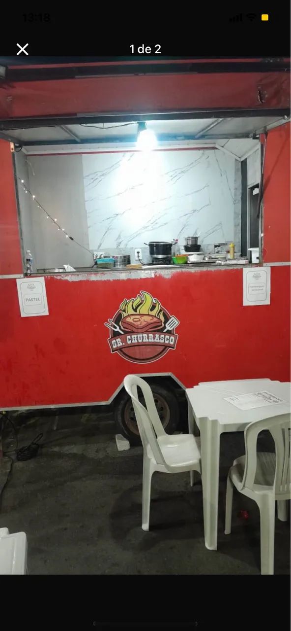 Alugo trailler food trucker 