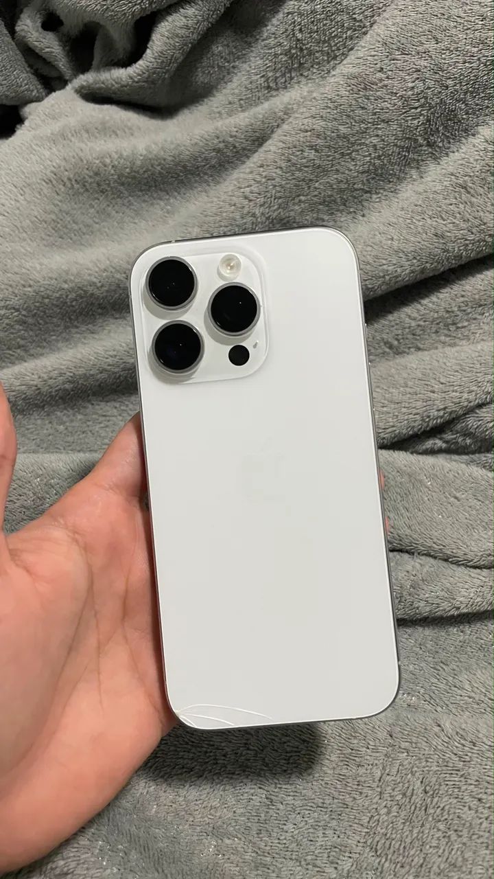 iPhone 16 Pro Titânio Branco - Foto 4