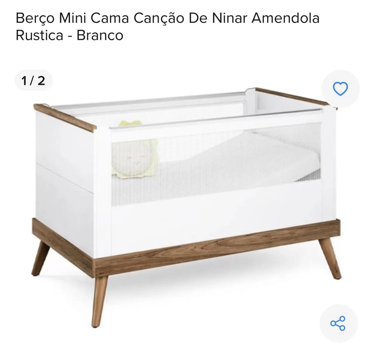 Berço infantil em ótimas condições  - Foto 4