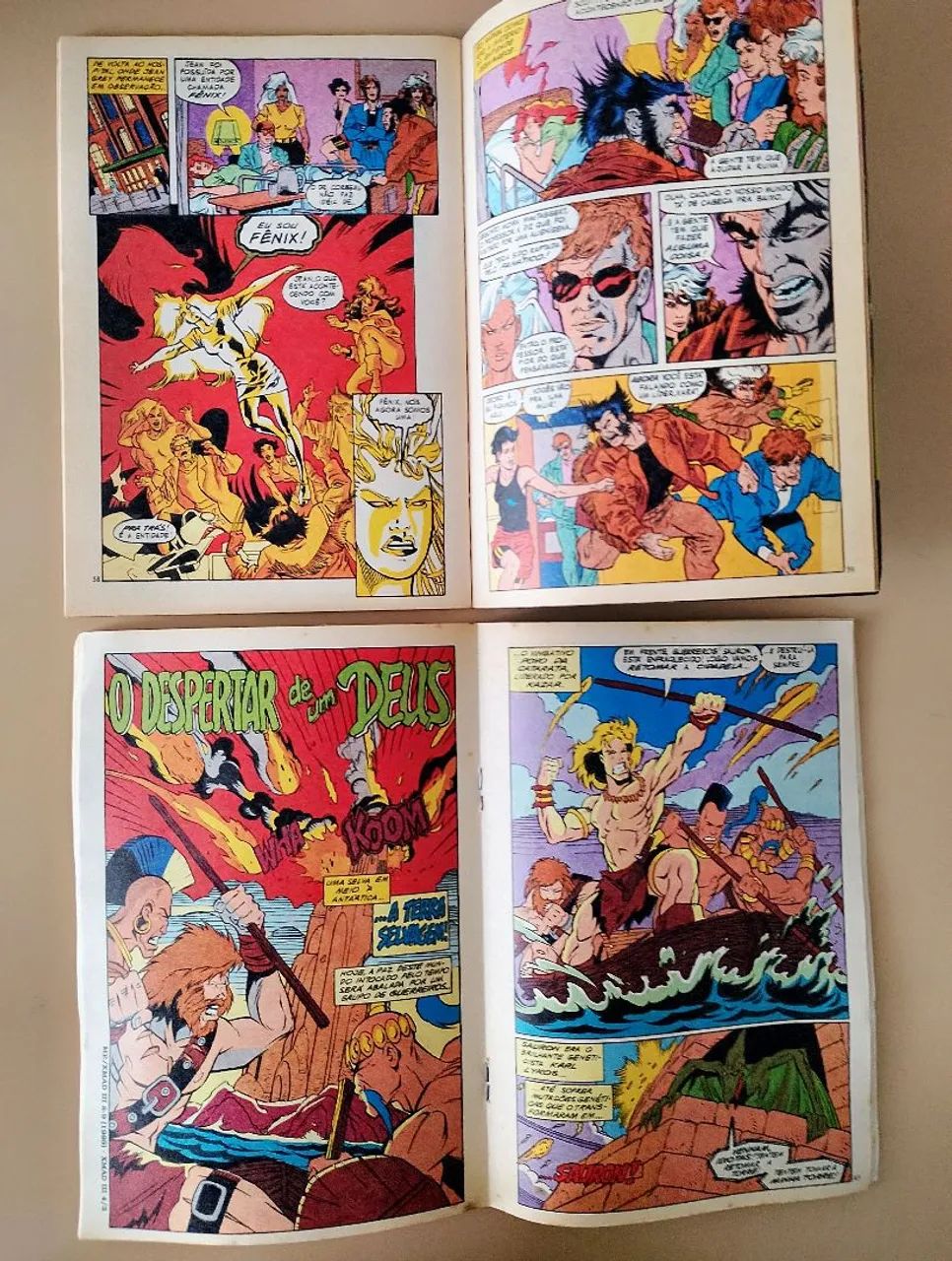 HQ Marvel X-MEN ADVENTURES III Minissérie Completa 4 Volumes (1996