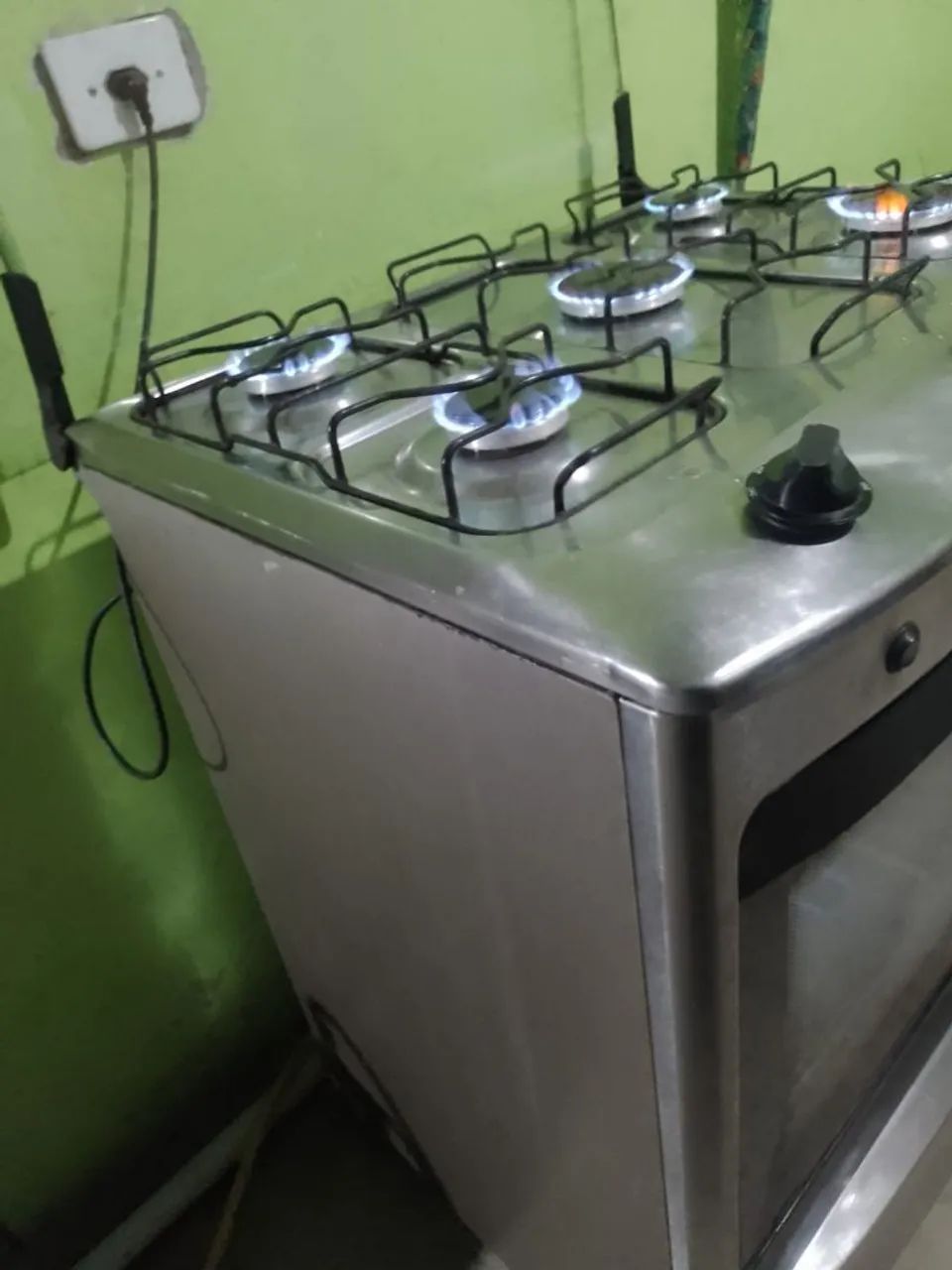 fogão 5 bc inox automático  - Foto 4