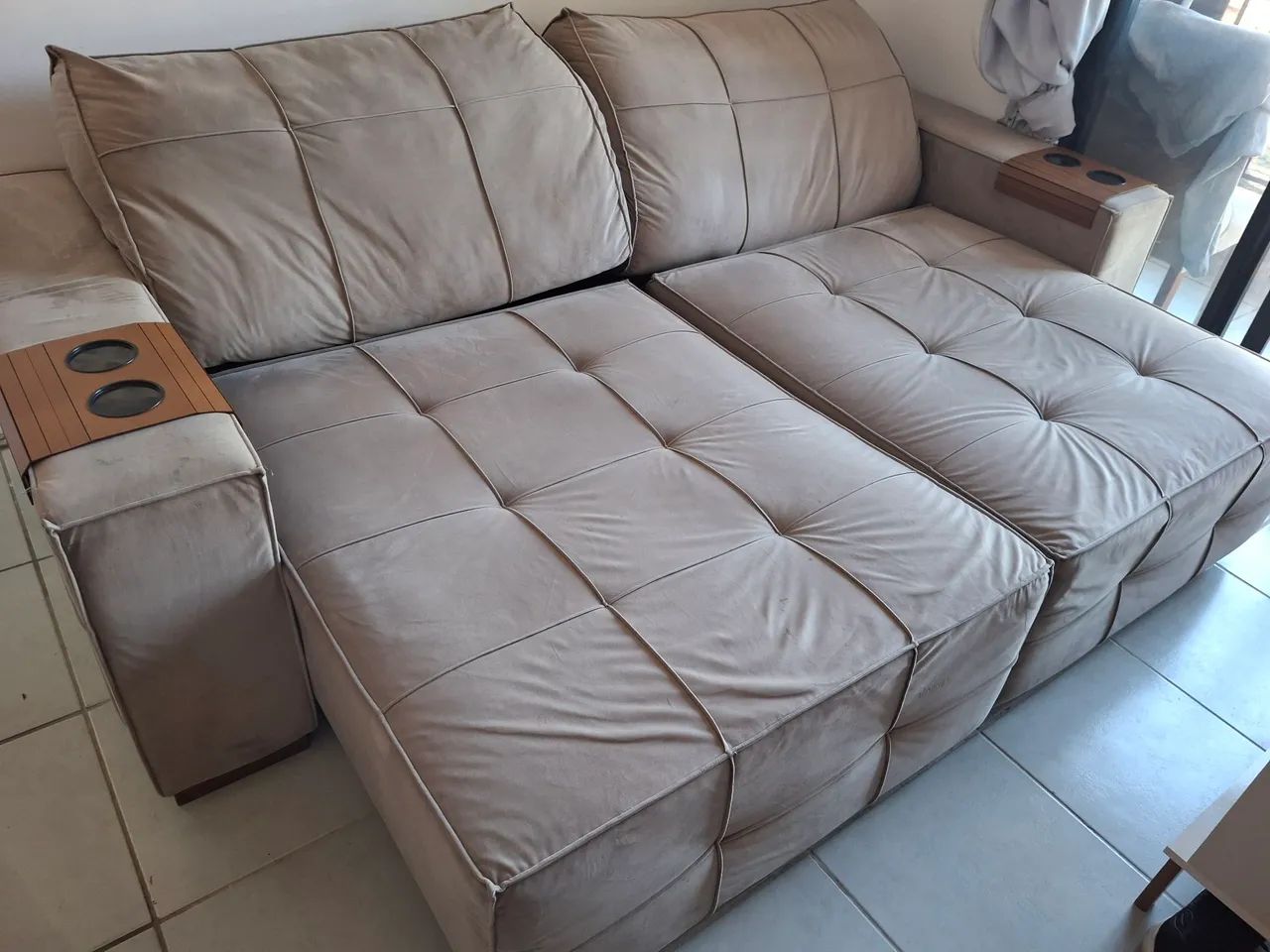 Sofá Retrátil 2,40m - VENDO URGENTE!!
