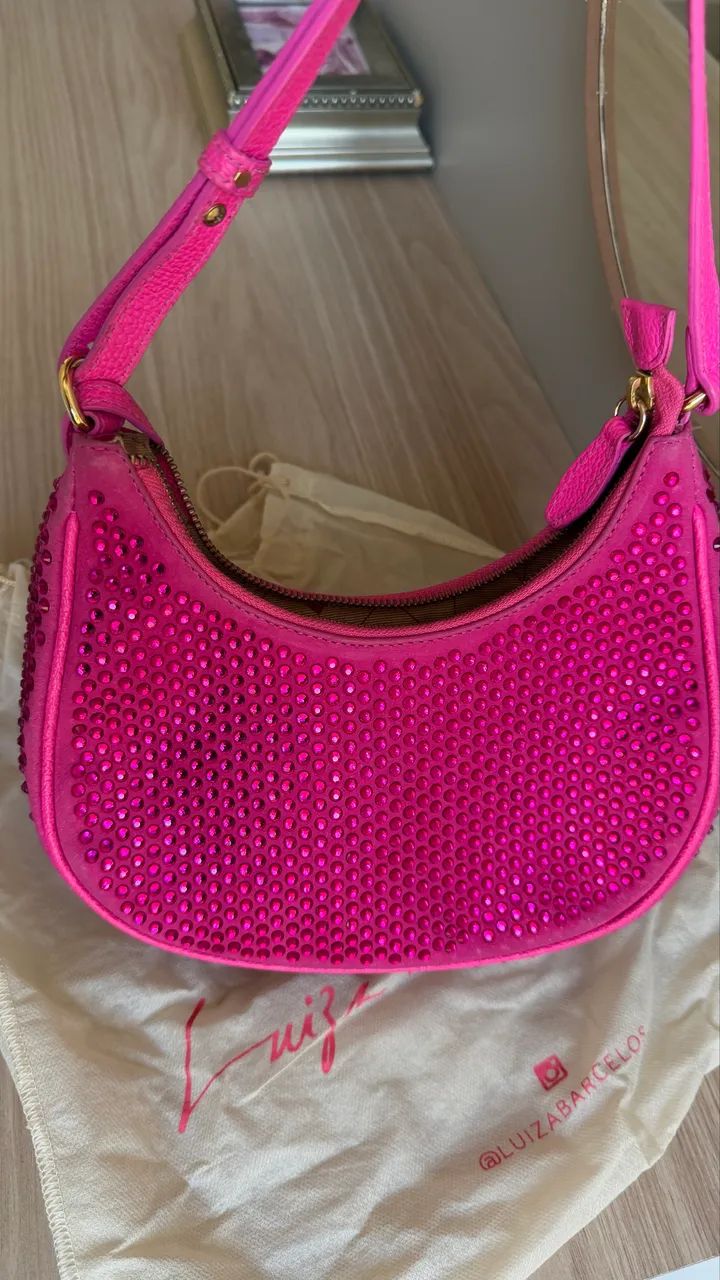 Bolsa semi nova Luiza Barcelos  - Foto 5