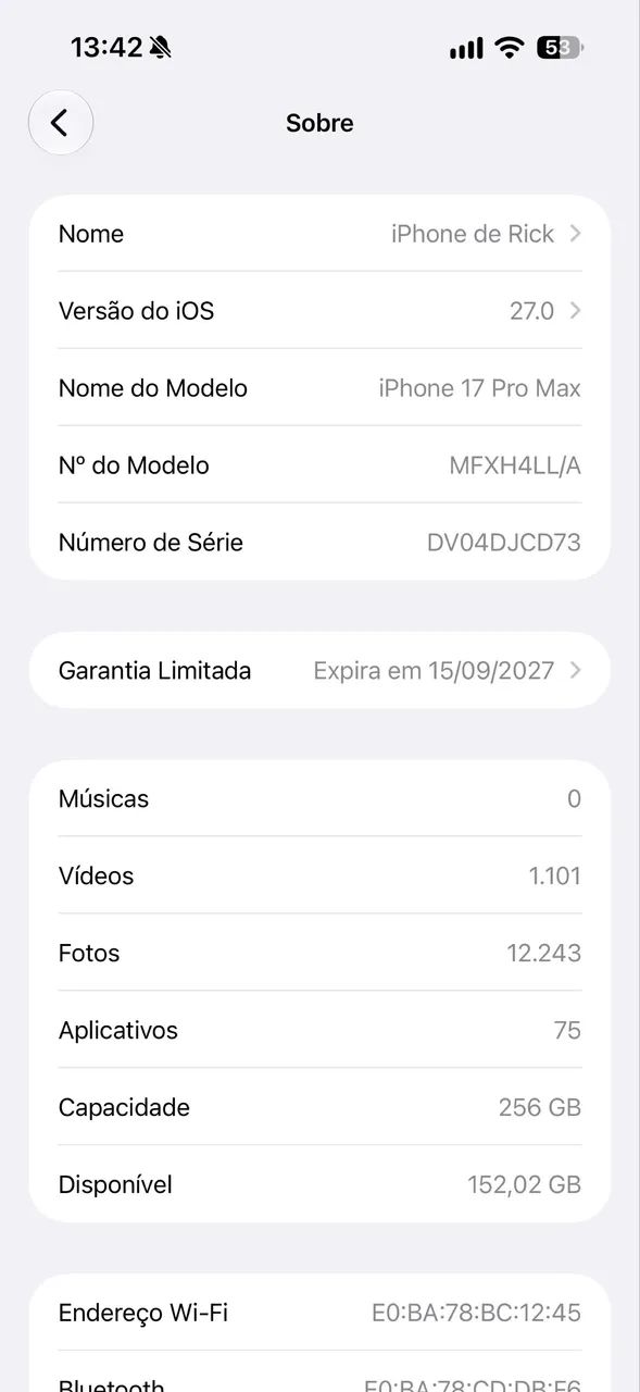iPhone 17 Pro Max - 256gb - 10 dias de uso  - Foto 4