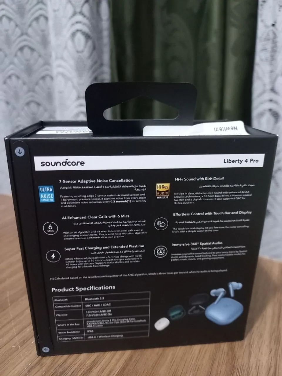 Fone de ouvido Liberty 4 PRO Anker ANC | Novo | Lacrado | Bluetooth 5.3 | c/ Nota Fiscal - Foto 3