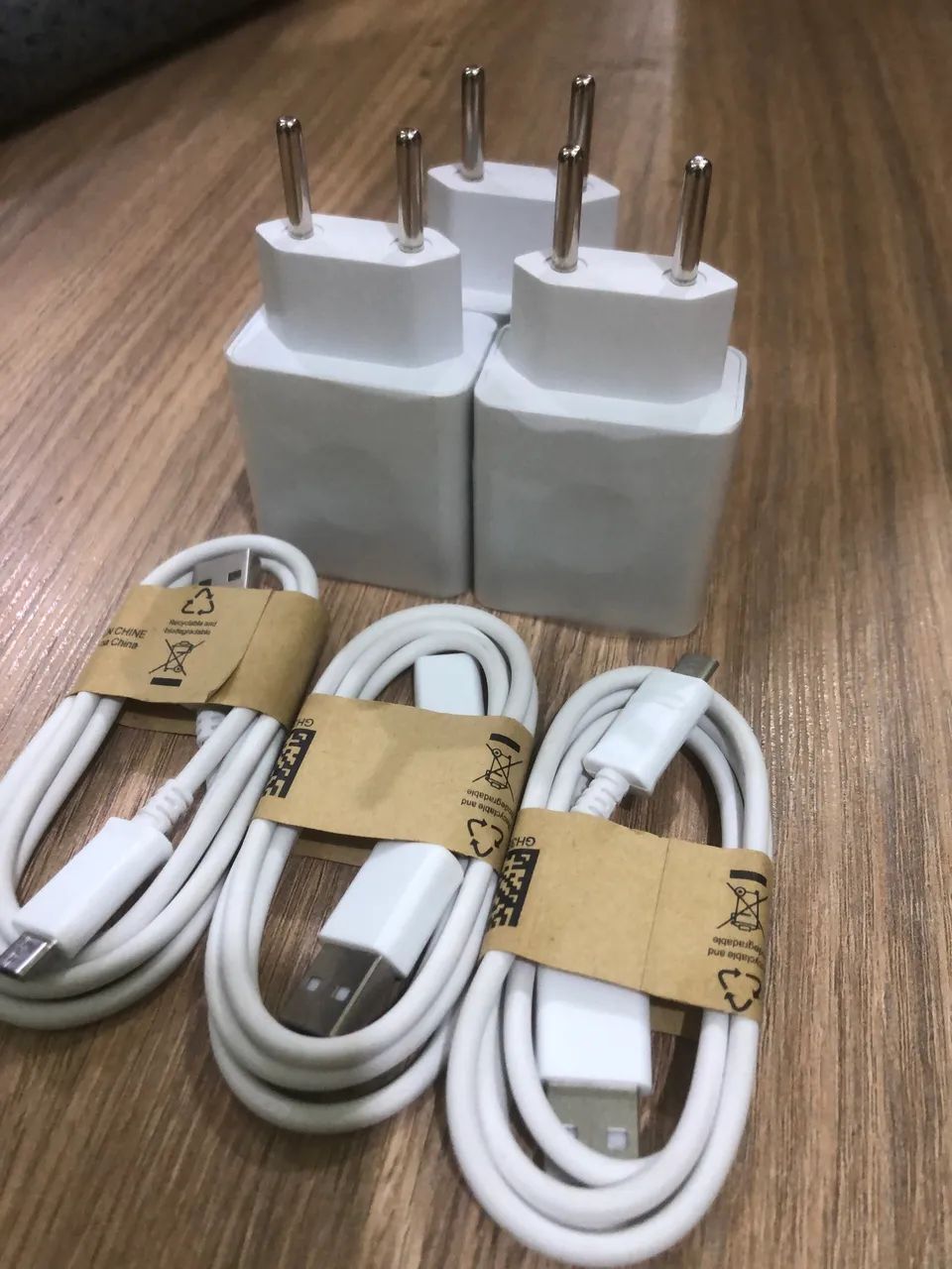 Kit carregador turbo charge 4.0 +cabo micro usb - Foto 4