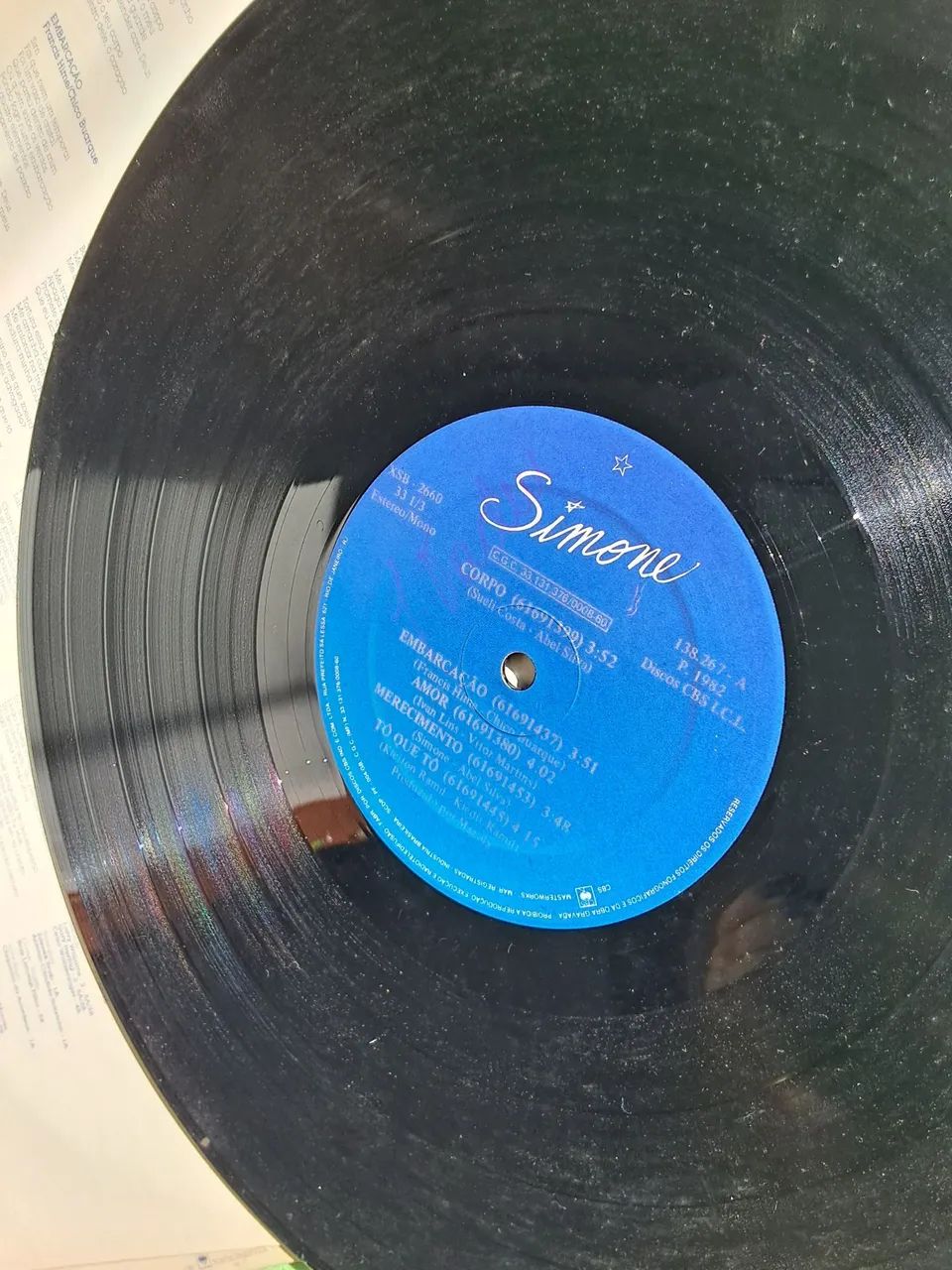 LP Vinil - Simone - Corpo e alma - Foto 3