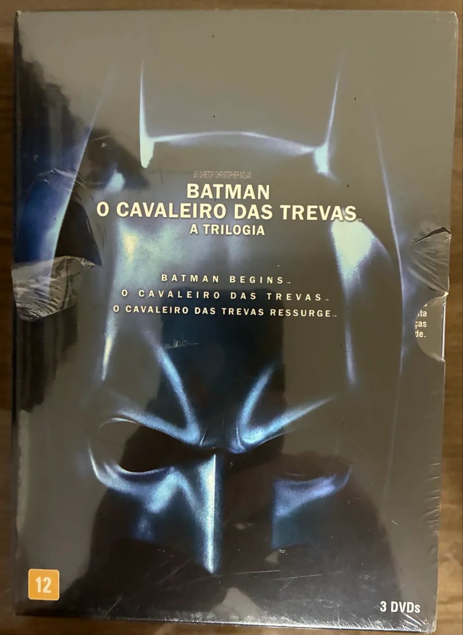 DVD TRILOGIA BATMAN CAVALEIRO DAS TREVAS