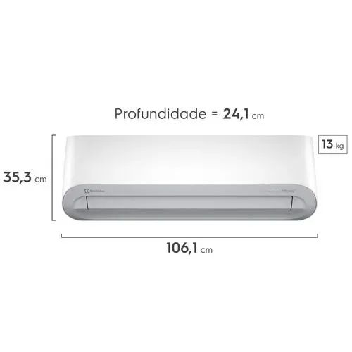 Ar-Condicionado Electrolux Split 18.000 BTUs com Wi-fi (YI18F/YE18F) - Foto 2