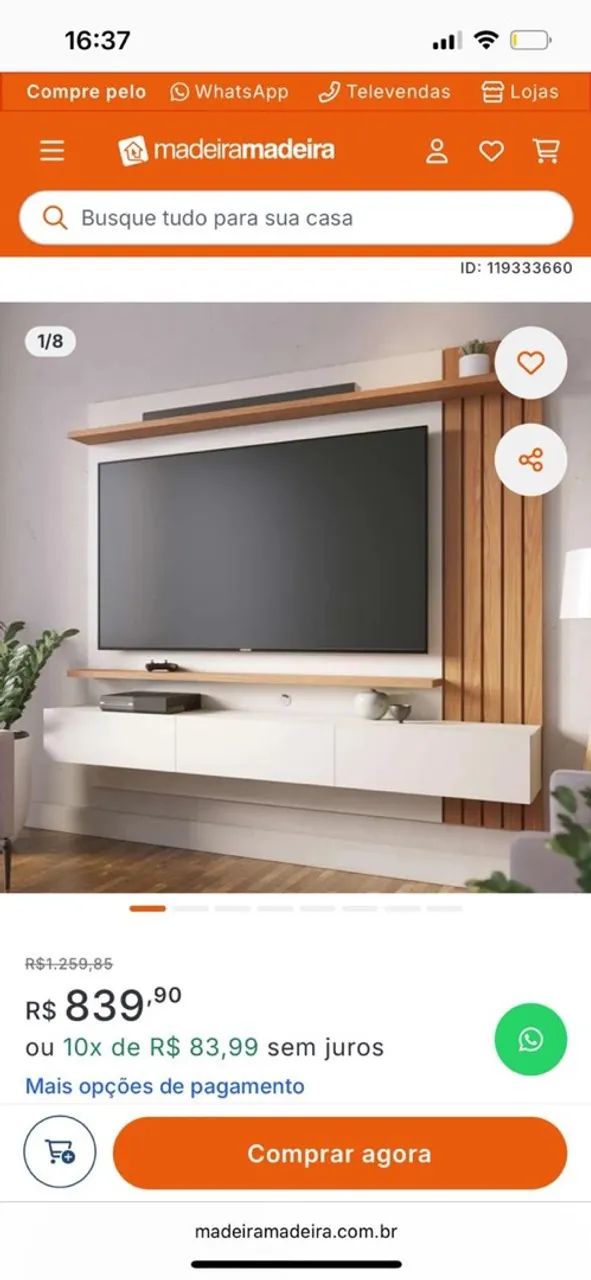 RACK PAINEL DE TV - Foto 3
