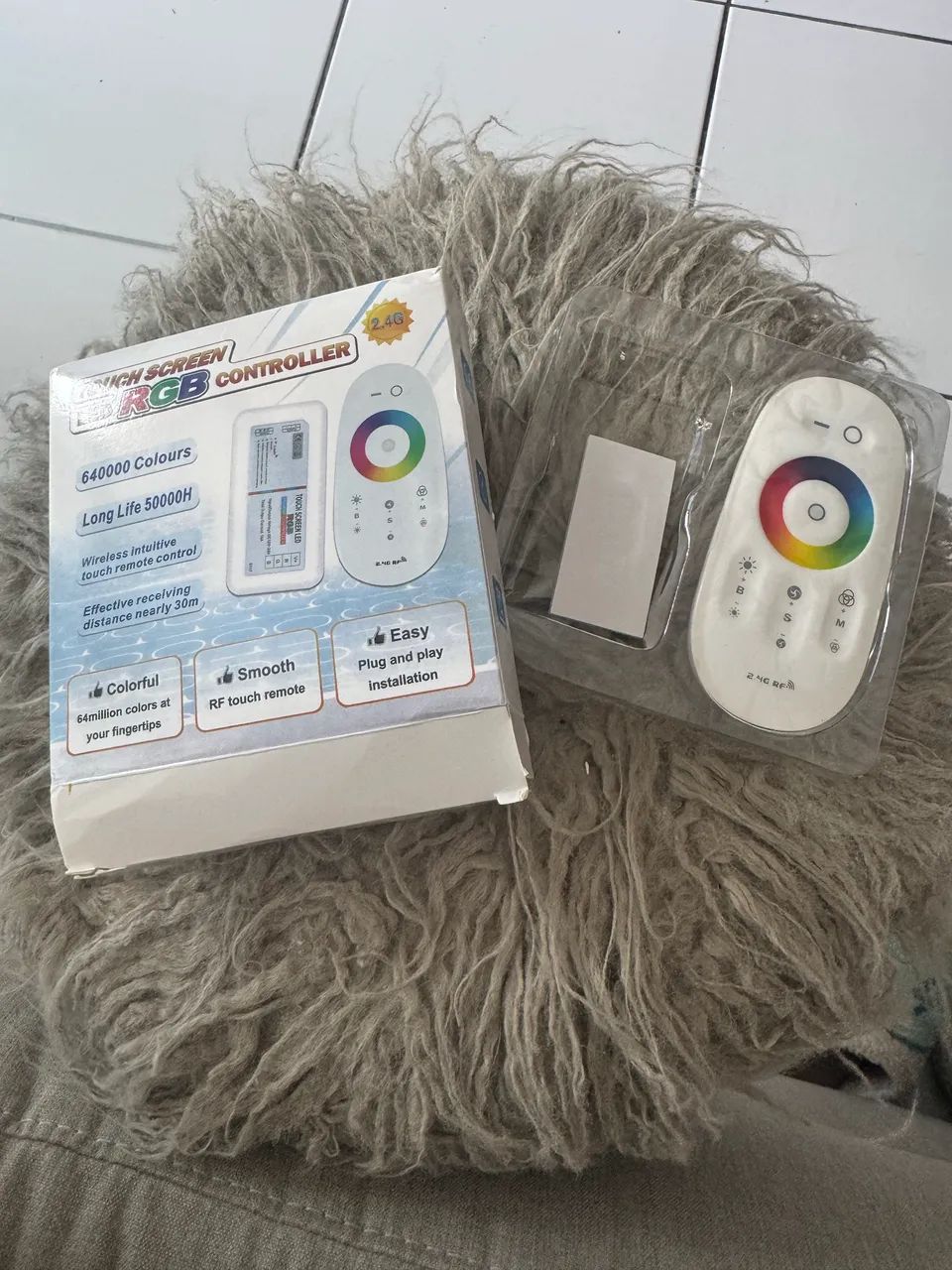 Controle de led RGB 