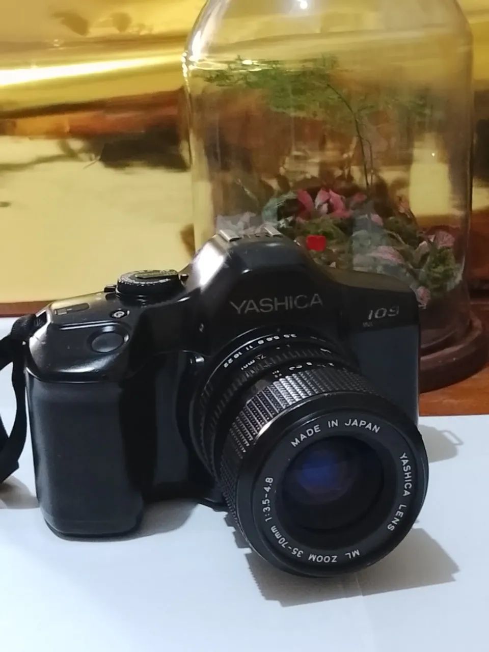 Câmera Analógica YASHICA 109 program com lente YASHICA ML - Foto 3