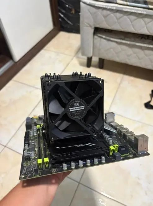 IMPERDÍVEL: KIT XEON E5-2680 V4 + MACHINIST X99 + COOLER DUAL FAN! | PLACA COM DEFEITO  - Foto 5