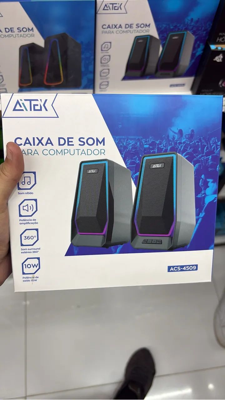 Caixa de Som para computador - Novo!!!