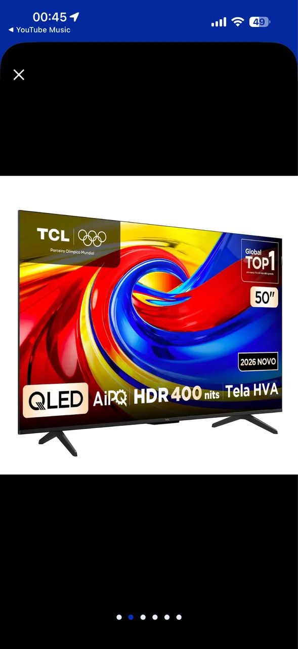 Smart Tv 50 TCL Nova - Foto 5