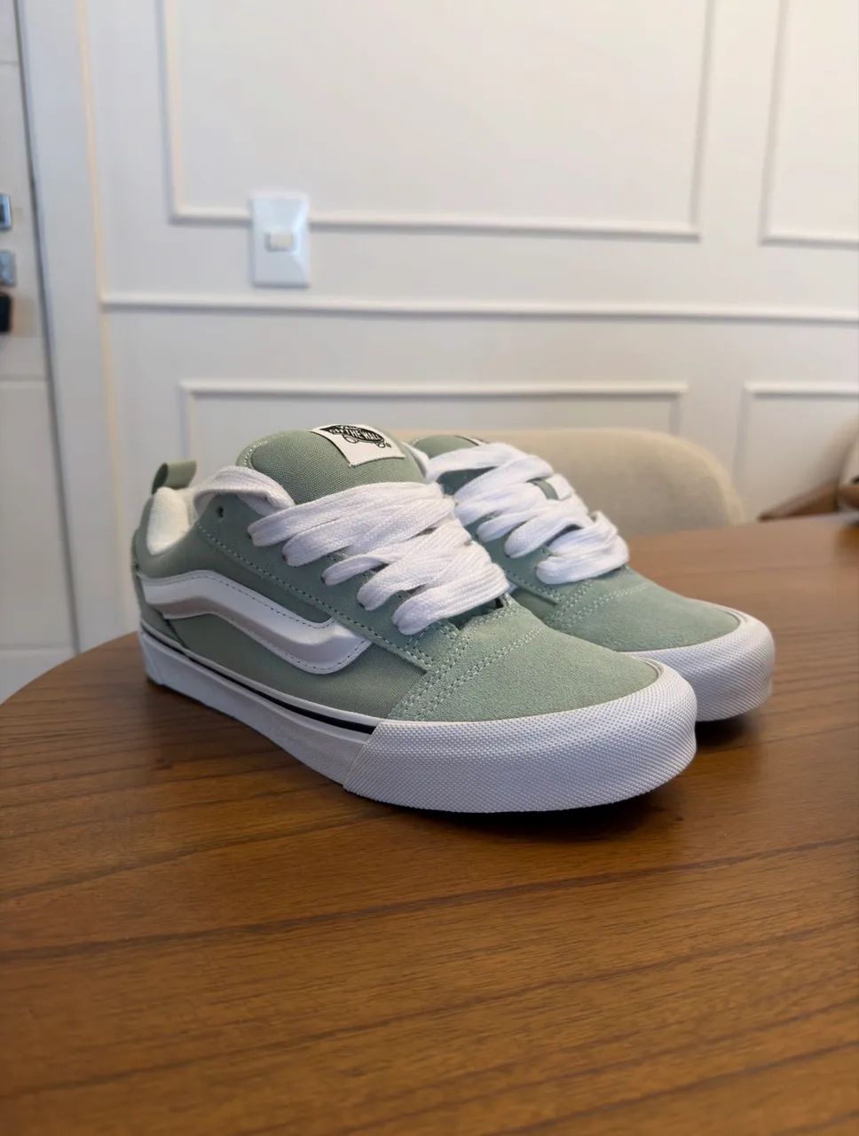 Vans Knu Skull Verde Claro - Foto 4