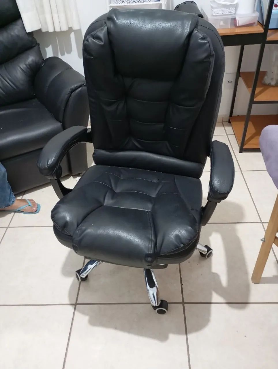 Cadeira para escritório ou nail designer, só 5 meses de uso - Foto 5