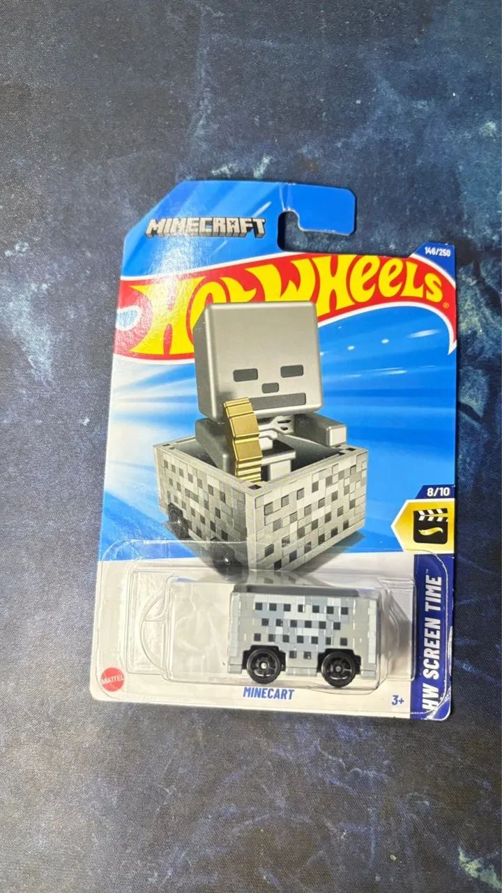 Hot wheels minecart 1
