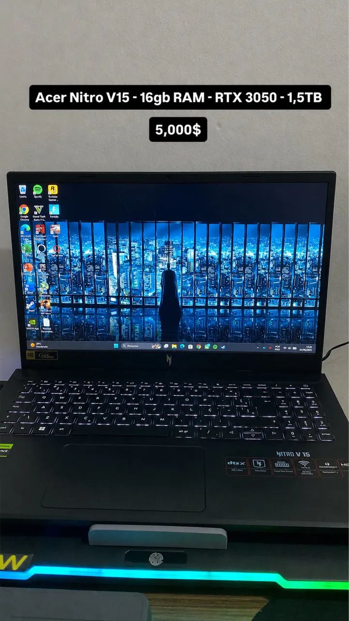 Notebook Acer Nitro v15