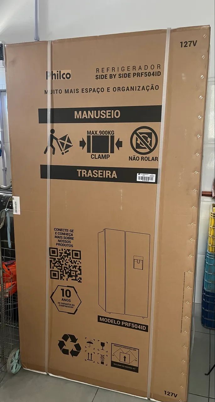Vendo Geladeira Nova inox  - Foto 2