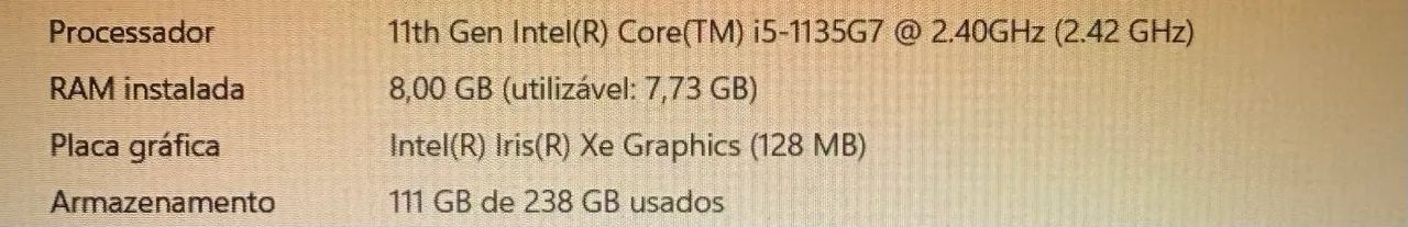 Notebook Samsung i5 15.6 polegadas - Foto 4